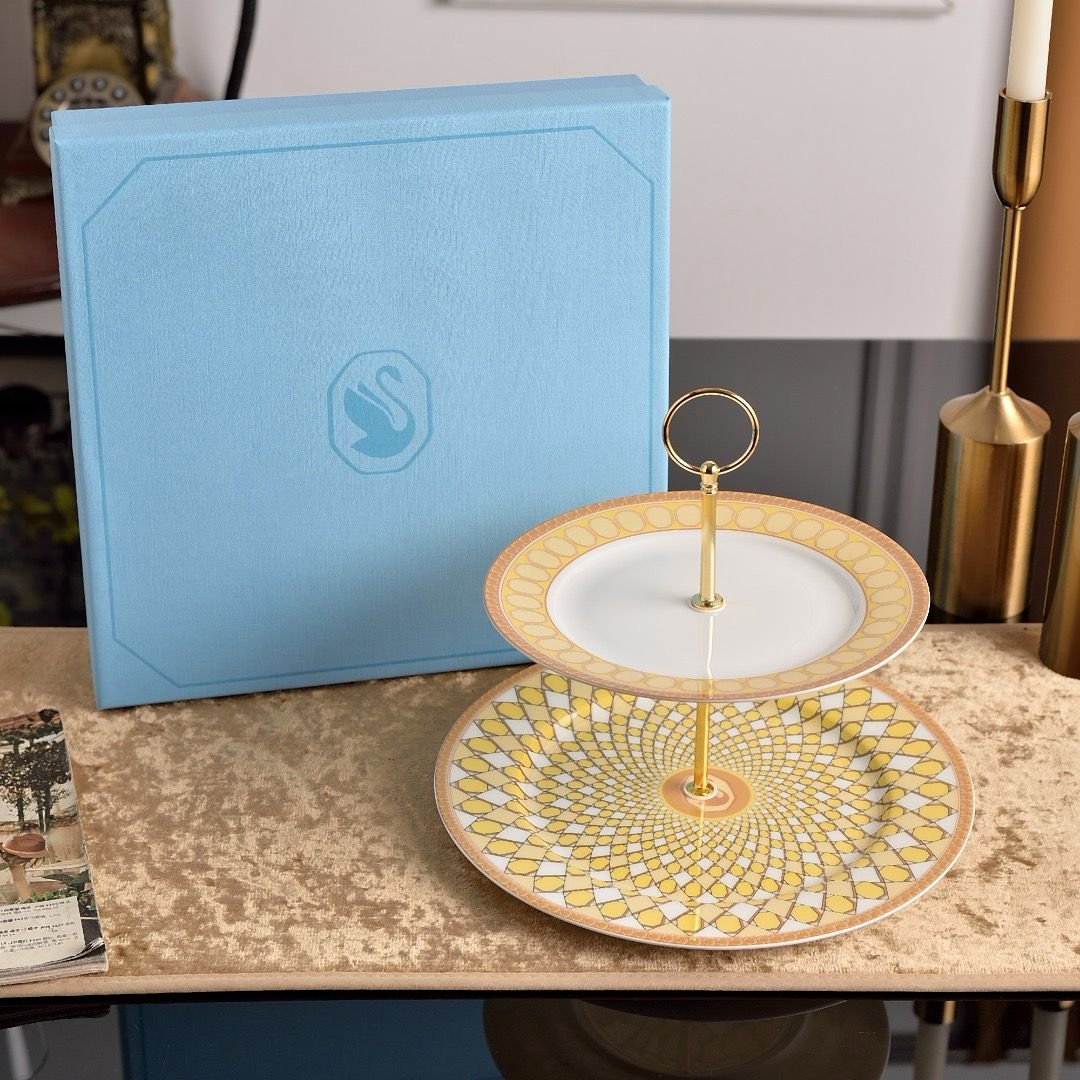 Swarovski sweets stand of two tires,  available with many colors